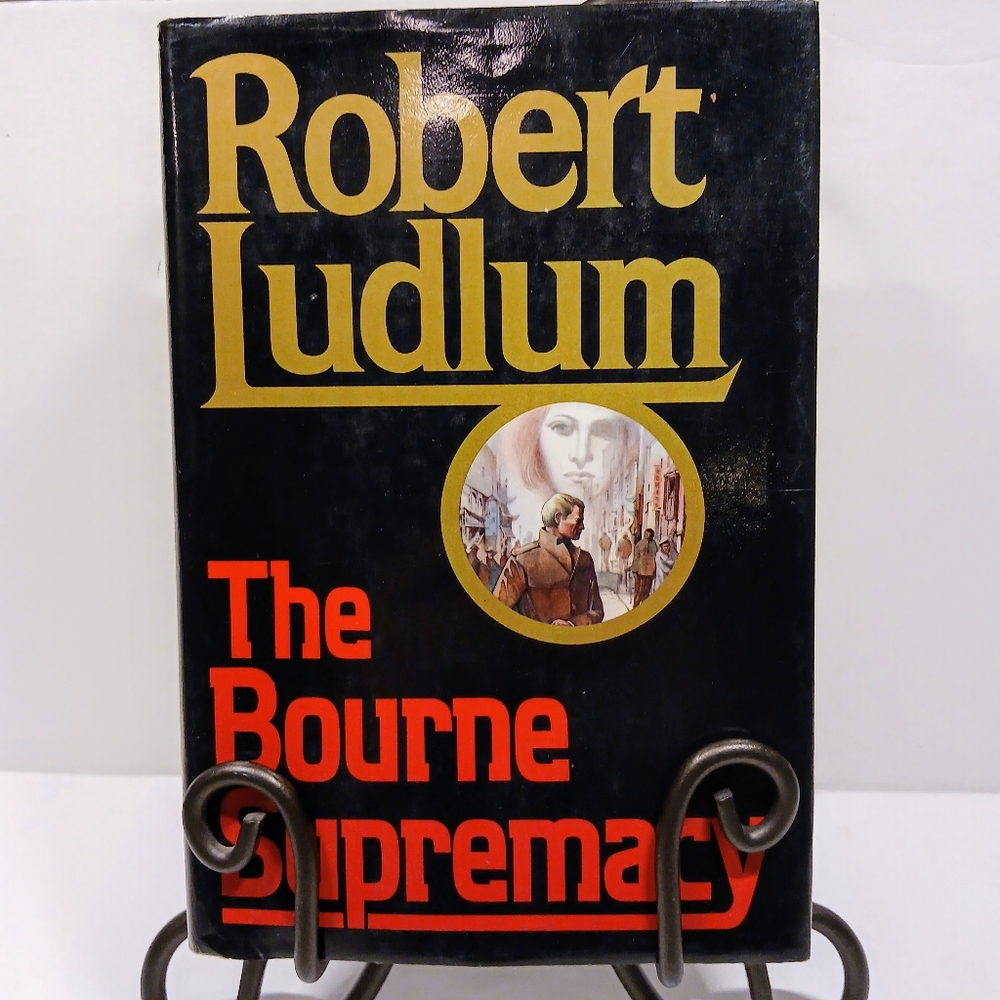 Vintage 1986 BOURNE SUPREMACY, novel by Robert Ludlum Drama & Suspense
